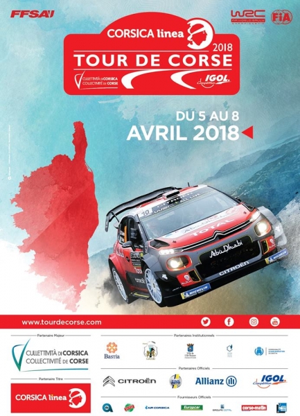 Affiche Tour de Corse 2018
